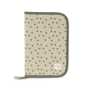 PORTADOCUMENTOS CORAZONES POPPY MUSGO DE WALKING MUM