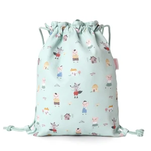 Mochila Saco Tela The Three Pigs