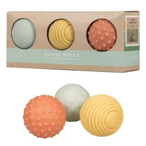 Set 3 Pelotas Sensoriales Granja Little Dutch
