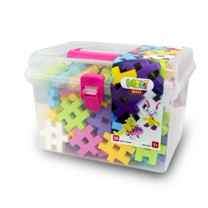 Juego de Construcción MELI Maxi Rosa Travel Box 110 pcs