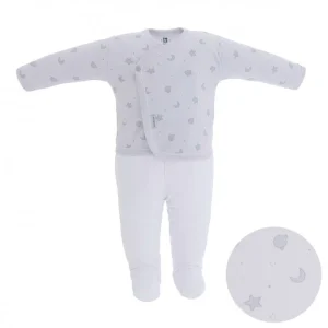 Pijama largo cruzado 2 pc Teddy de Cambrass