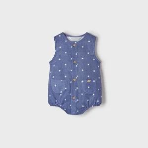 Pelele estampado Estrellitas de Mayoral